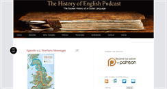 Desktop Screenshot of historyofenglishpodcast.com